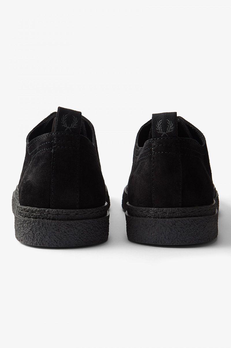 Black Fred Perry Linden Men's Shoes | PH 1149AHKP